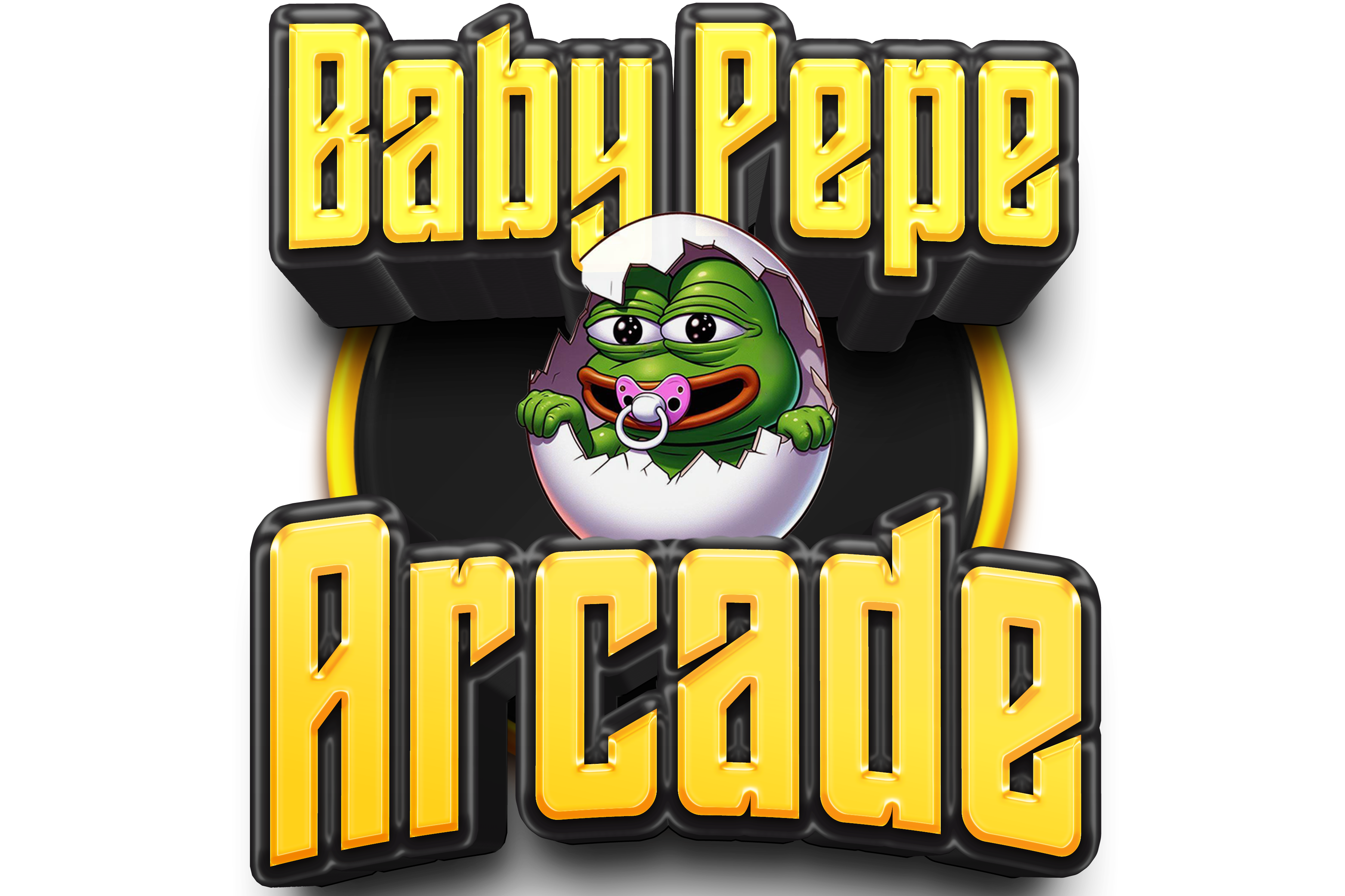Baby Pepe Arcade Logo